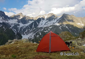 Nachtplatz auf dem Chrüzliplatz.