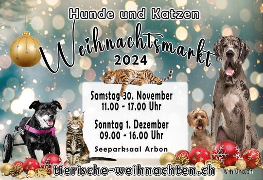 Hunde und Katzen Weihnachtsmarkt