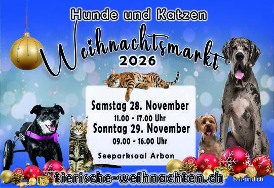 Hunde- und Katzenweihnachtsmarkt in Arbon