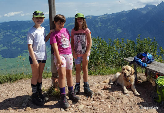 Circuito di Hirzli: Rocky e Franziska con la famiglia