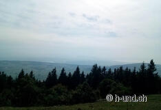 Herrliche Rundumpanoramasicht auf dem Chasseral.