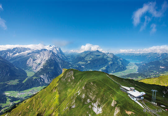 Sentiero del sole Hasliberg-Meiringen:Planplatte-Käserstatt