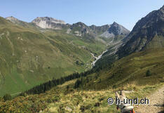 Enjoy the magnificent view again and again along the entire way.