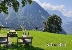 Caminetto svizzero per famiglie con magnifico panorama.
