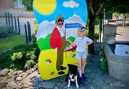 Joke trail and adventure tour with the Appenzell railroads