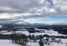 Herrliche Aussicht auf dem Albishorn.
