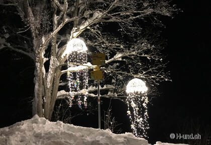 Sentier des lumières de Filisure : Ouvert du 03.12.23 au 07.01.24