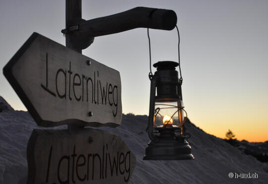 Chemin de la lanterne Schwägalp