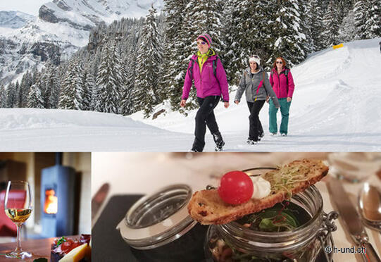 Winter Gourmet Hike Braunwald